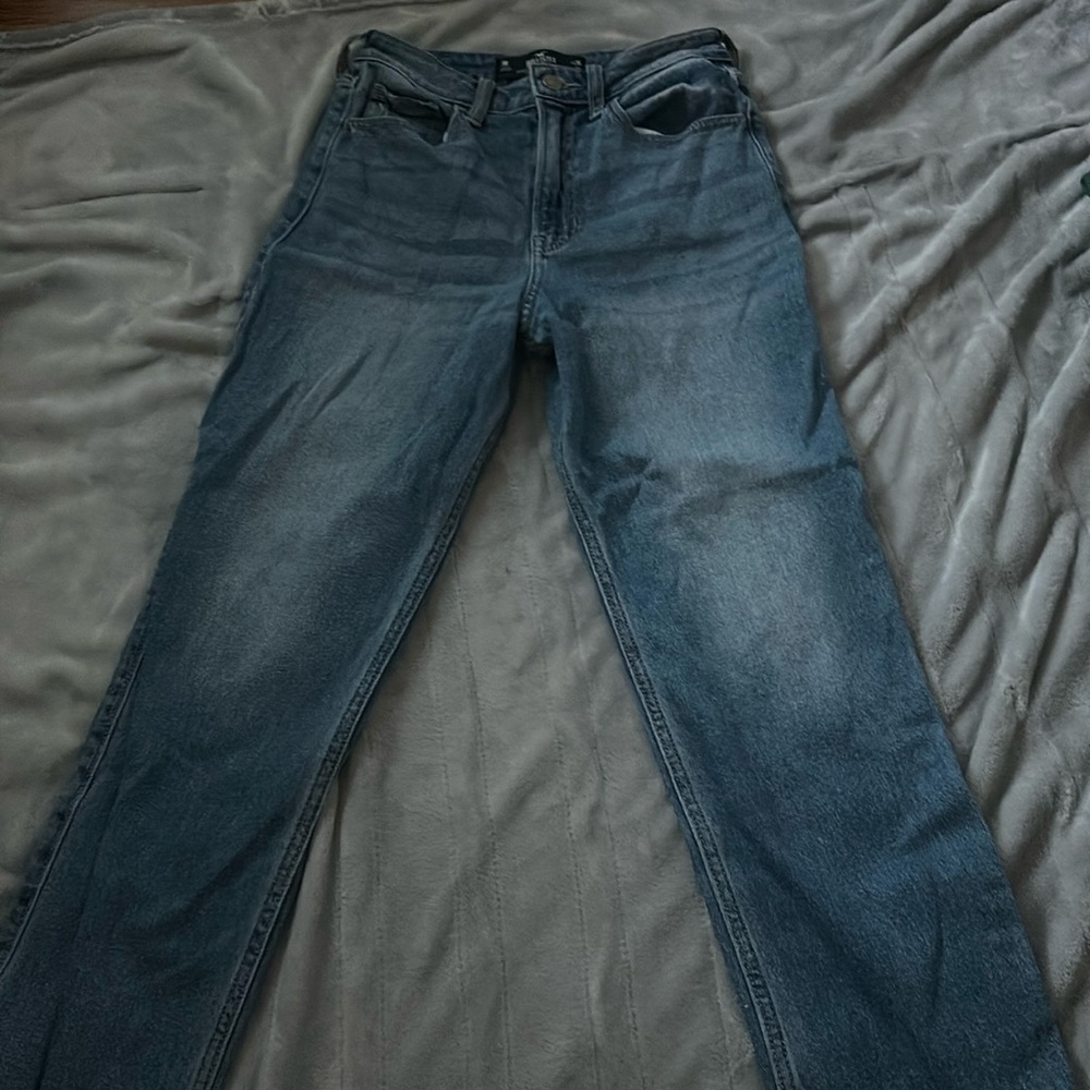 Hollister Straight Leg Blue Jeans